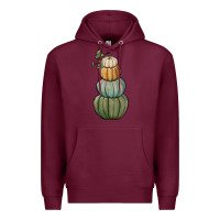 Burgundy pumpkins Premium Hoodie - RanaPortraitStore