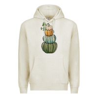 Oatmeal Heather pumpkins Premium Hoodie - RanaPortraitStore