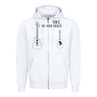 White uke i'm your father Zipper Hoodie - Bettercallsaul