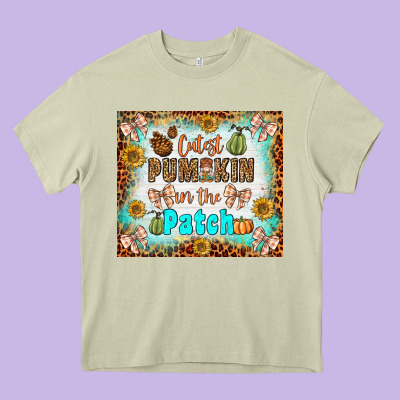 Cutest Pumpkin In The Patch Heavy Core Tee Designed By Bundleandbundleshop