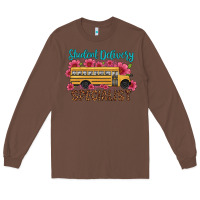 Chestnut student delivery specialist school bus Long Sleeve Tee - Artiststas
