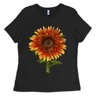 Black The  Sunflower Ladies Tee - LillyAllenDesigns