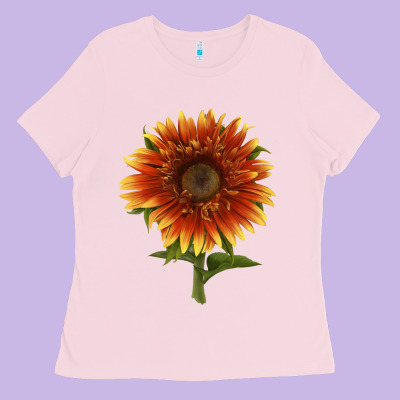 The  Sunflower Ladies Tee Designed By Lillyallendesigns