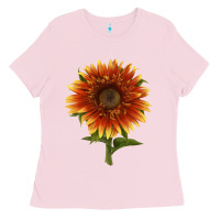 Bubblegum Pink The  Sunflower Ladies Tee - LillyAllenDesigns