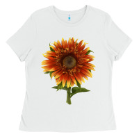 White The  Sunflower Ladies Tee - LillyAllenDesigns