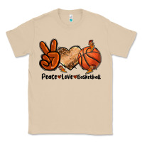 Mushroom Peace Love Basketball Classic Tee - FaDigitalArtStudio