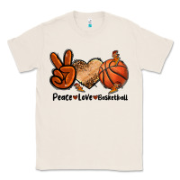Natural Peace Love Basketball Classic Tee - FaDigitalArtStudio