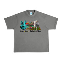 Tornado Peace Love Southdown Sheep Urban Heavy Tee - LillyAllenDesigns