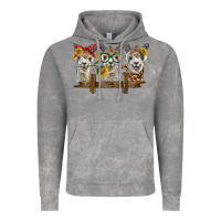 Cloud Rock 3 alpacas Vintage Hoodie - BarkalooDesign