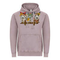 Vintage Zinc 3 alpacas Vintage Hoodie - BarkalooDesign