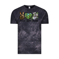 Cloud Black peace love koala Vintage Tee - LillyAllenDesigns