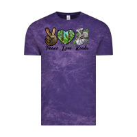 Cloud Purple peace love koala Vintage Tee - LillyAllenDesigns