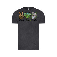 Vintage Black peace love koala Vintage Tee - LillyAllenDesigns