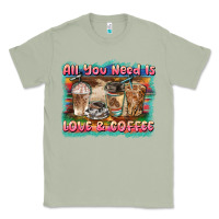 Matcha all you need is love & coffee Classic Tee - BarkalooDesign