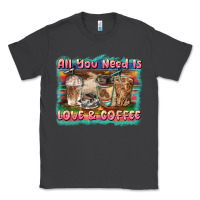Smoke all you need is love & coffee Classic Tee - BarkalooDesign