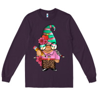 Plum teacher gnome Long Sleeve Tee - Artiststas