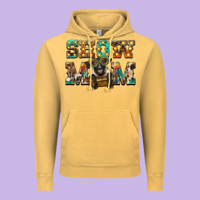 Show Mom Suffolk Sheep Black Sheep Vintage Hoodie Designed By Barkaloodesign