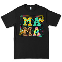 Black School bus driver mama Mother's day Premium Tee - LillyAllenDesigns