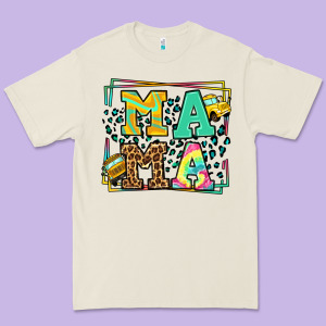 School Bus Driver Mama Mother's Day Premium Tee Designed By Lillyallendesigns