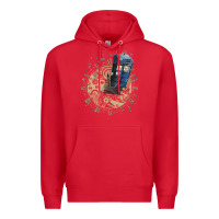 Red watch the time Premium Hoodie - artisFamous