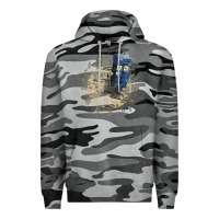 Slate Camo watch the time Premium Hoodie - artisFamous