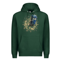 Sports Green watch the time Premium Hoodie - artisFamous