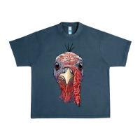Midnight Navy gobble face Urban Heavy Tee - RanaPortraitStore