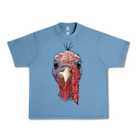 Pebble Blue gobble face Urban Heavy Tee - RanaPortraitStore