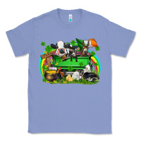 Colony Blue St. Patrick's Day farm animal truck Classic Tee - FaDigitalArtStudio