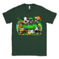 Sports Green St. Patrick's Day farm animal truck Classic Tee - FaDigitalArtStudio