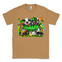 Toasted Coconut St. Patrick's Day farm animal truck Classic Tee - FaDigitalArtStudio