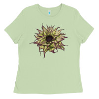 Matcha sun   fill purple sunflower Ladies Tee - LillyAllenDesigns