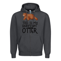 Smoke this is my significant otter Zipper Hoodie - Bettercallsaul