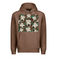 Chestnut white Scottish calf Premium Hoodie - BarkalooDesign