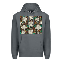 Rock white Scottish calf Premium Hoodie - BarkalooDesign