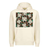 Tofu white Scottish calf Premium Hoodie - BarkalooDesign