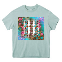Arona teacher gemstone and pink flower tumbler Heavy Core Tee - BundleAndBundleShop