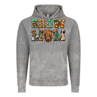 Cloud Rock show mom scottish cattle Vintage Hoodie - BarkalooDesign