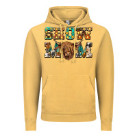 Vintage Mustard show mom scottish cattle Vintage Hoodie - BarkalooDesign