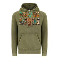 Vintage Olive show mom scottish cattle Vintage Hoodie - BarkalooDesign