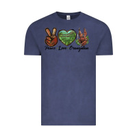 Vintage Denim Peace Love Orangutan Vintage Tee - LillyAllenDesigns