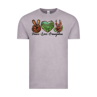 Vintage Zinc Peace Love Orangutan Vintage Tee - LillyAllenDesigns