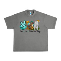 Tornado Peace Love Merino Wool Sheep Urban Heavy Tee - LillyAllenDesigns