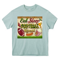 Arona eat sleep football repeat tumbler Heavy Core Tee - BundleAndBundleShop