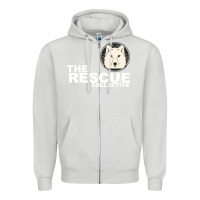 Dove Grey the rescue collective Zipper Hoodie - Bettercallsaul