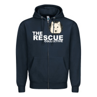 Navy the rescue collective Zipper Hoodie - Bettercallsaul