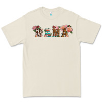 Bone western mama pink roses Mother's Day Premium Tee - LillyAllenDesigns