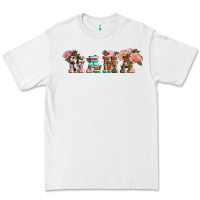 White western mama pink roses Mother's Day Premium Tee - LillyAllenDesigns