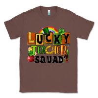Chestnut lucky teacher squad St. Patricks Day Classic Tee - FaDigitalArtStudio