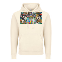 Vintage Artic happy birthday alpaca blue cup Vintage Hoodie - BarkalooDesign